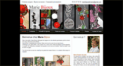 Desktop Screenshot of mariebijouxlemans.fr